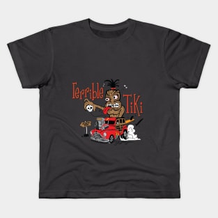 TERRIBLE TIKI Kids T-Shirt